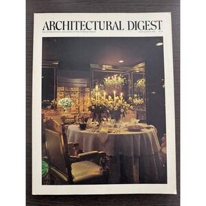 ARCHITECTURAL‎ DIGEST July Aug 1978 Antiques Vintage Magazine Interior Design
